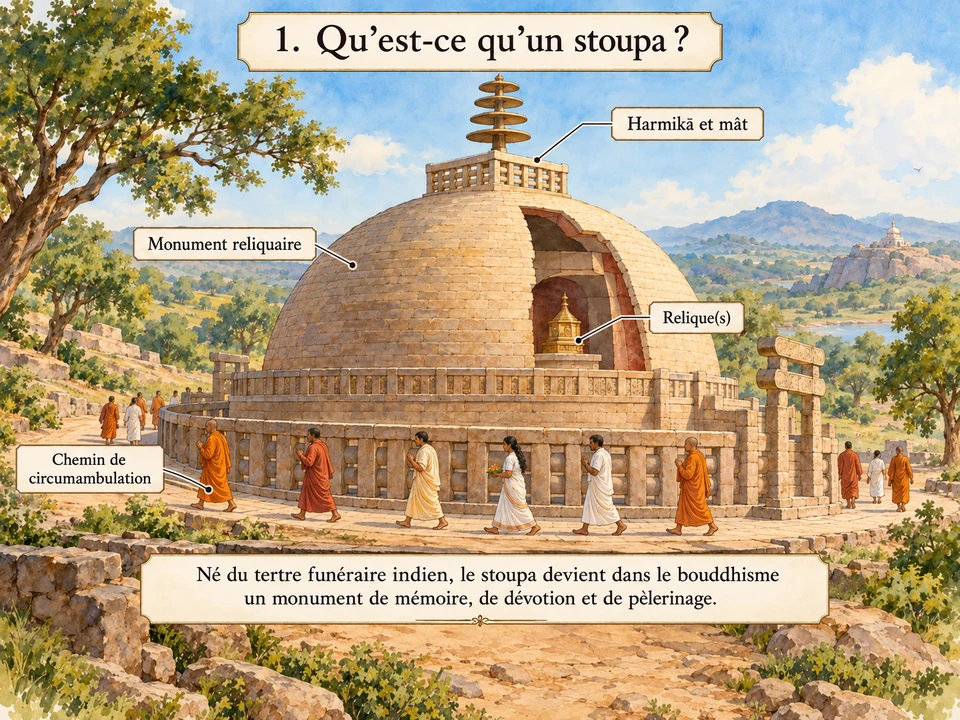 Qu’est-ce qu’un stoupa ?