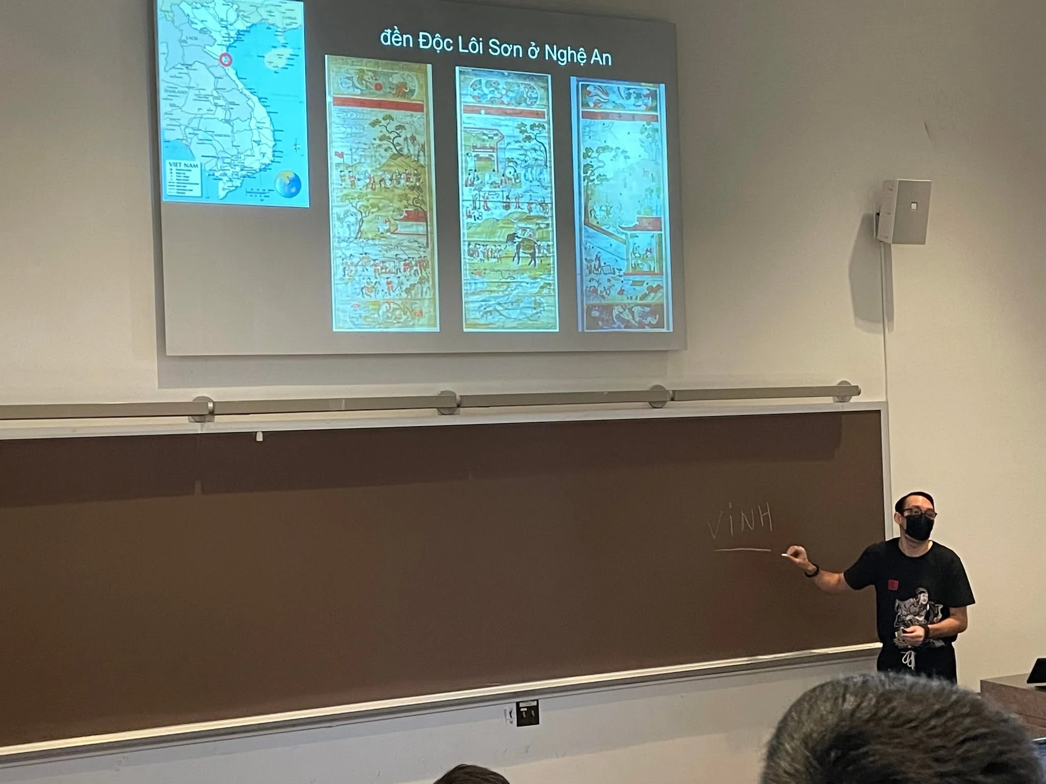 Teaching Vietnamese art history at Rice University