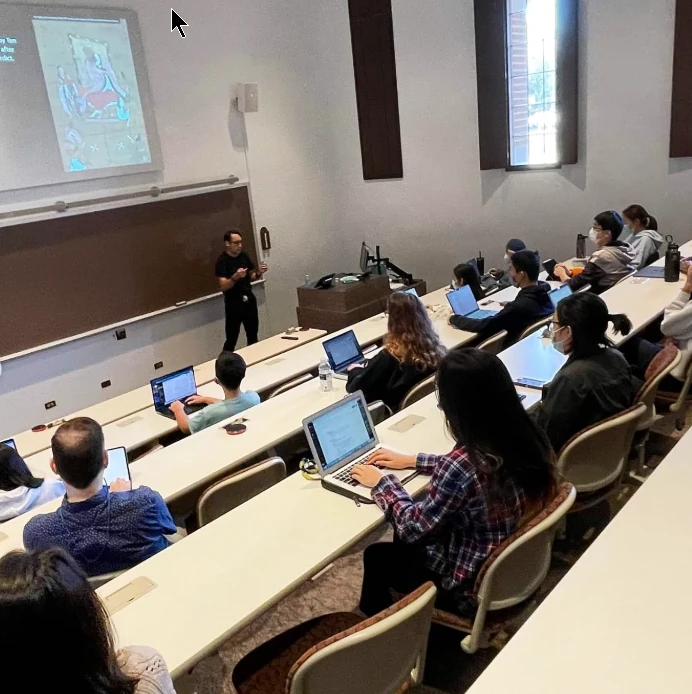 Seminar classroom at Rice University